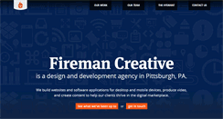 Desktop Screenshot of firemancreative.com